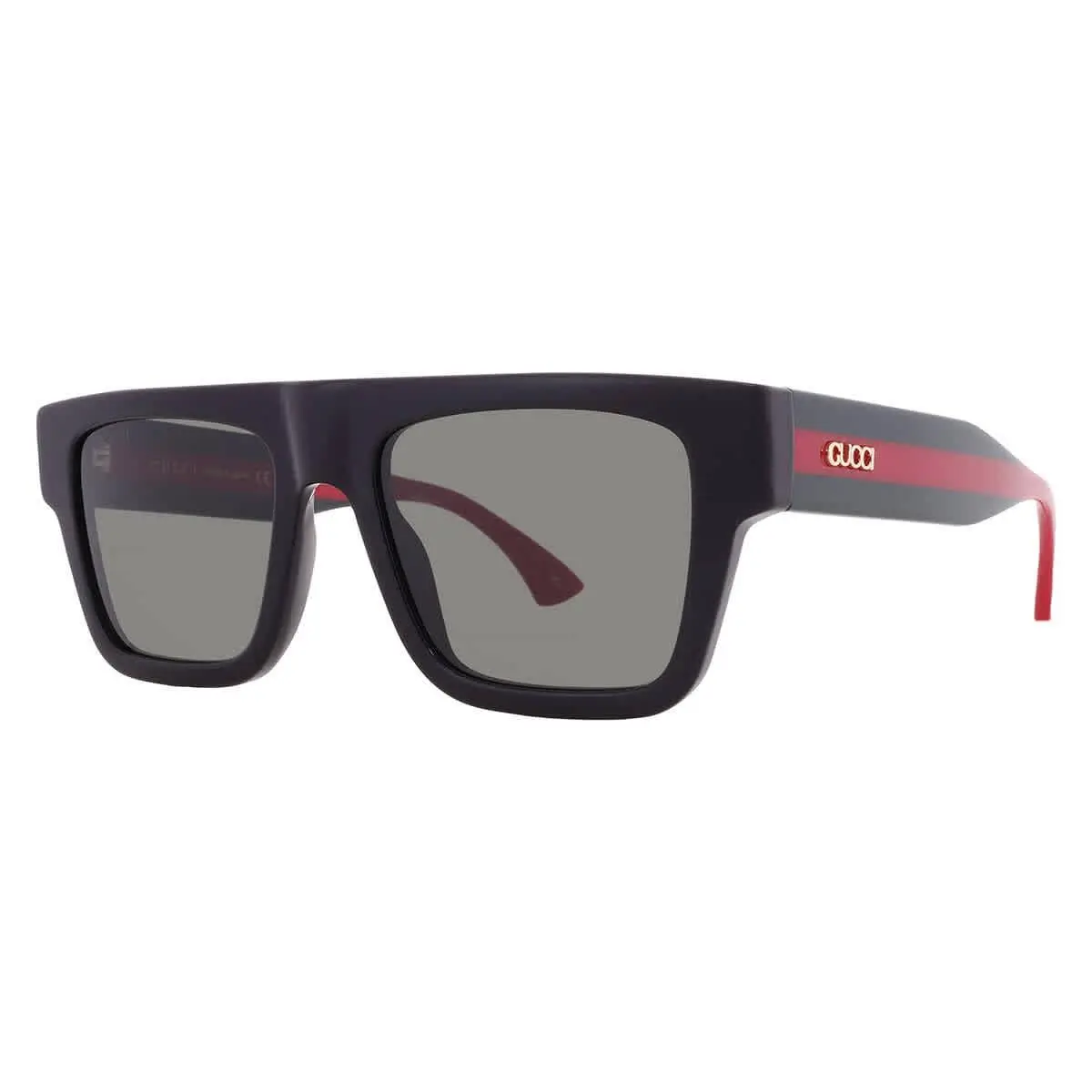 Gucci Grey Browline Men`s Sunglasses GG1868S 001 53 GG1868S 001 53
