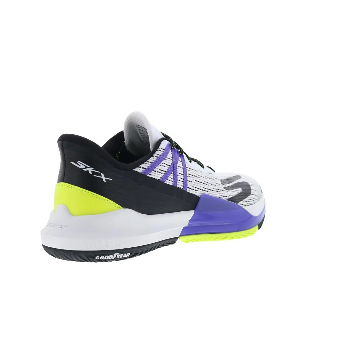 Skechers shoes - Skechers Slip-Ins Tennis Baseline Bully - 246115-WBPR - White 14