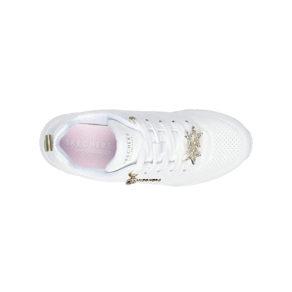 Skechers shoes - White/Gold 3