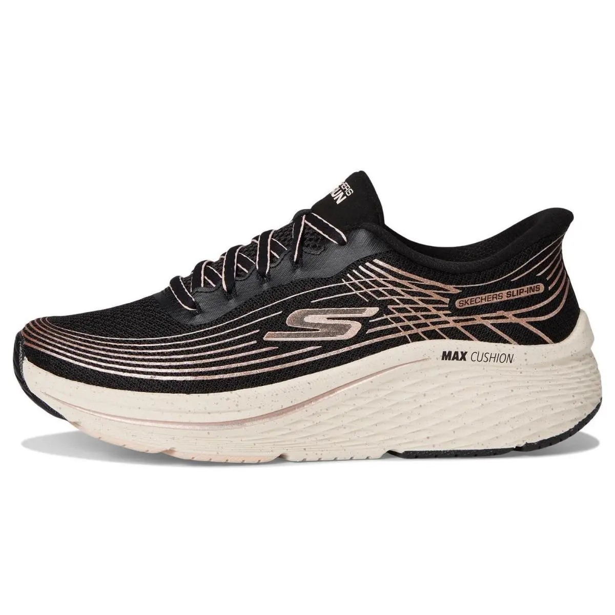 Skechers shoes - Black/Rose Gold 9