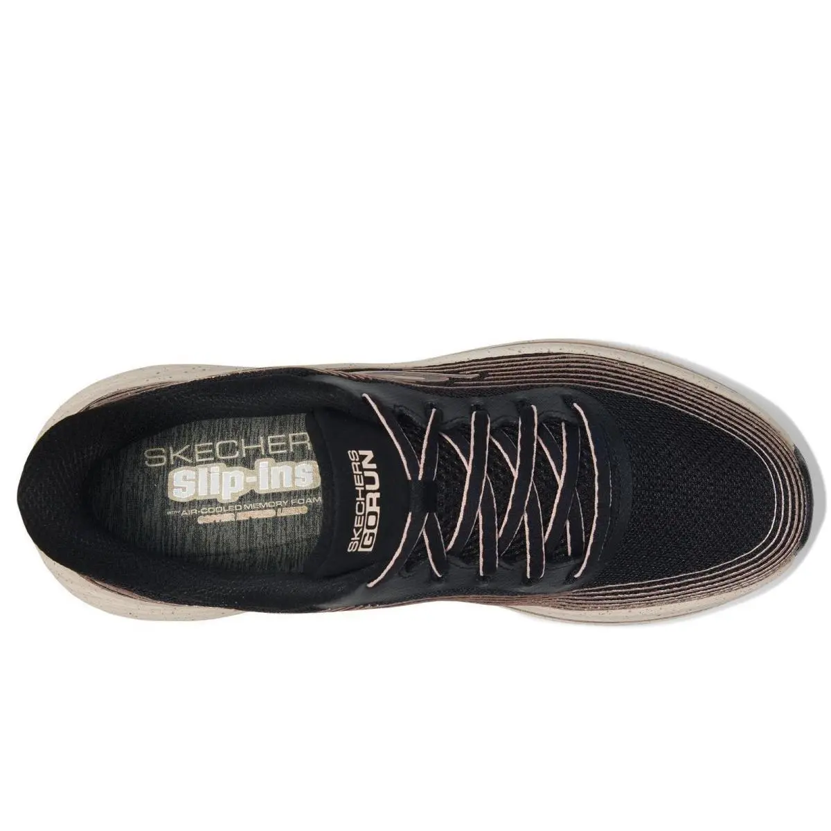 Skechers shoes - Black/Rose Gold 7