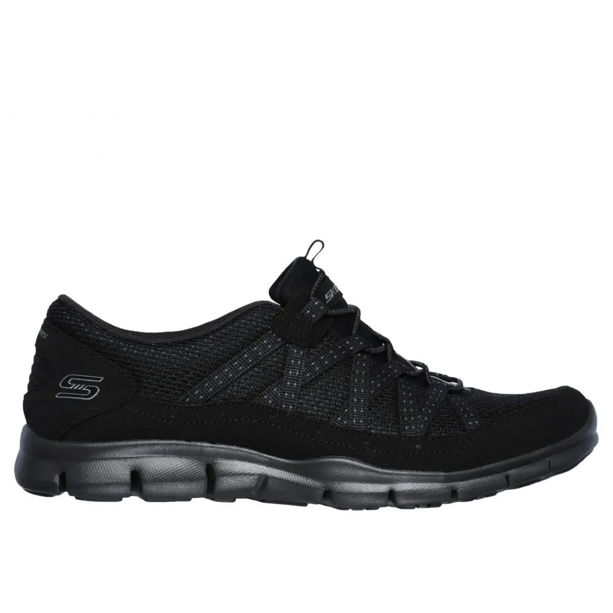 Skechers Women`s Gratis - Strolling Sneaker Black - 22823-BBK Black