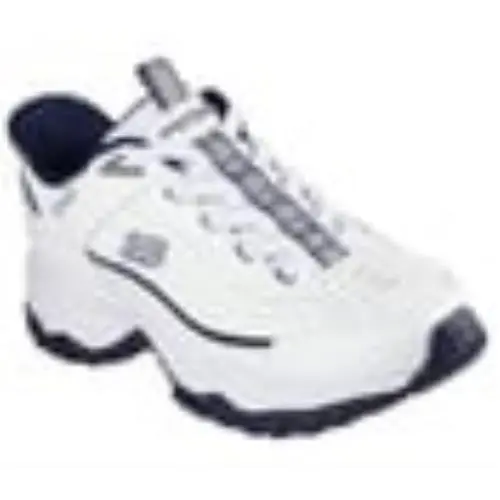 Skechers shoes - WHITE/NAVY 4