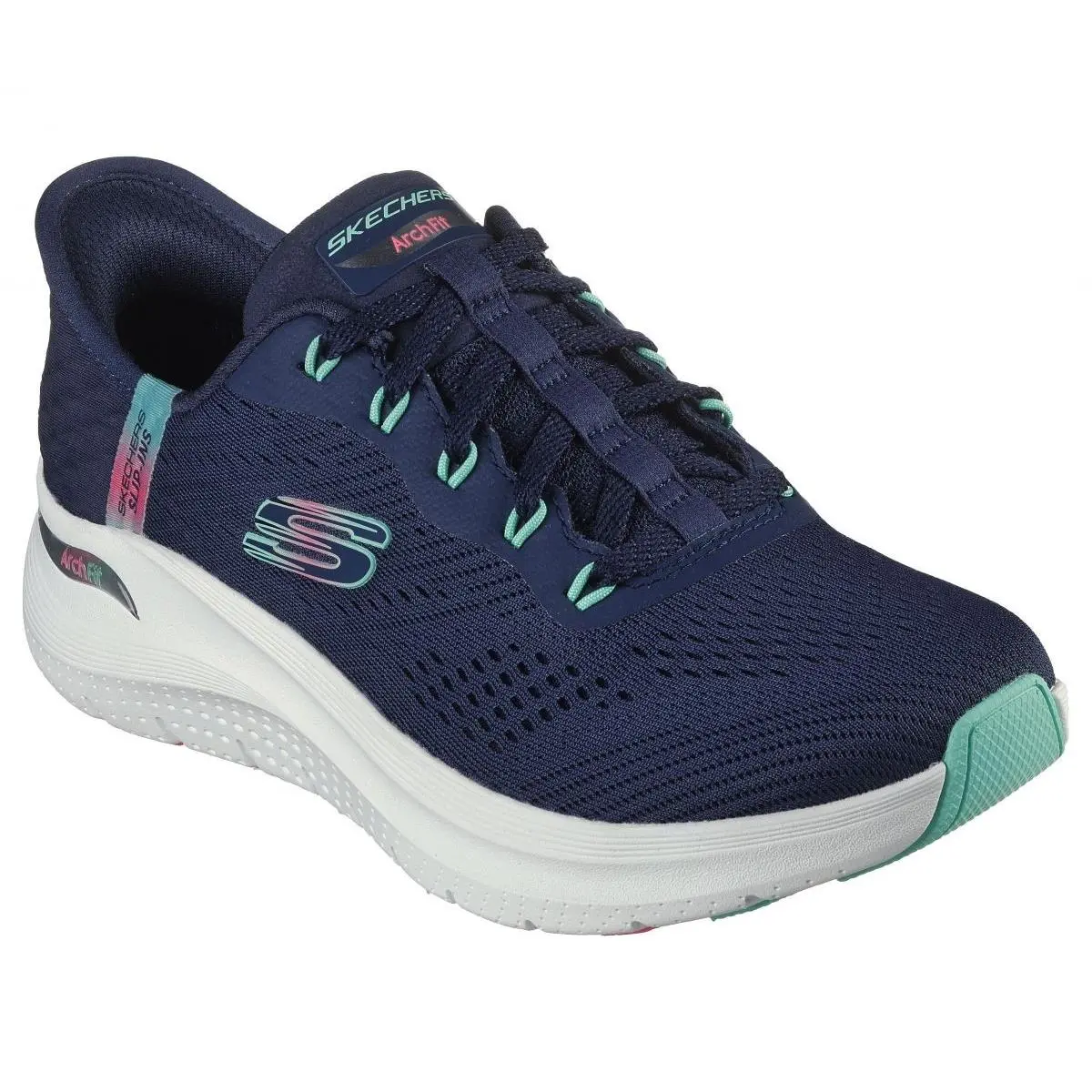 Skechers shoes - NAVY/TURQUOISE 5
