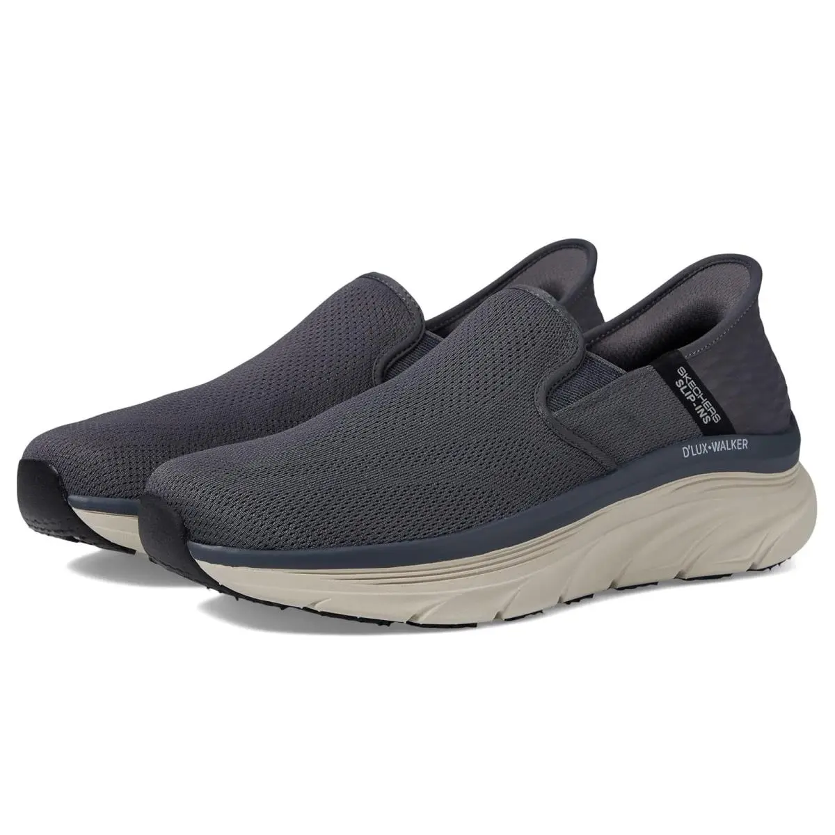 Man`s Shoes Skechers D`lux Walker Orford Hands Free Slip-ins