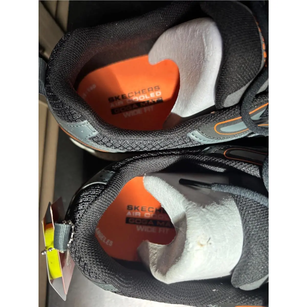 Skechers shoes - Black and Orange 3