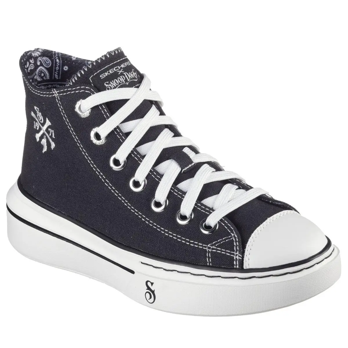 Skechers shoes - Skechers 186030 Snoop One Doggy Bonez - Black 2