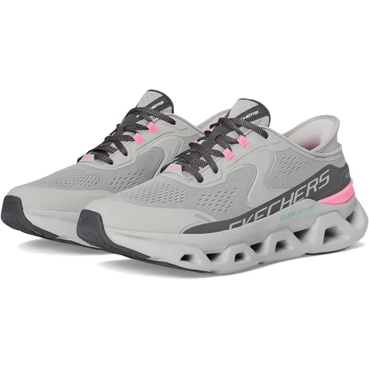 Skechers shoes - Athletic - Athletic - Grey/Pink 1