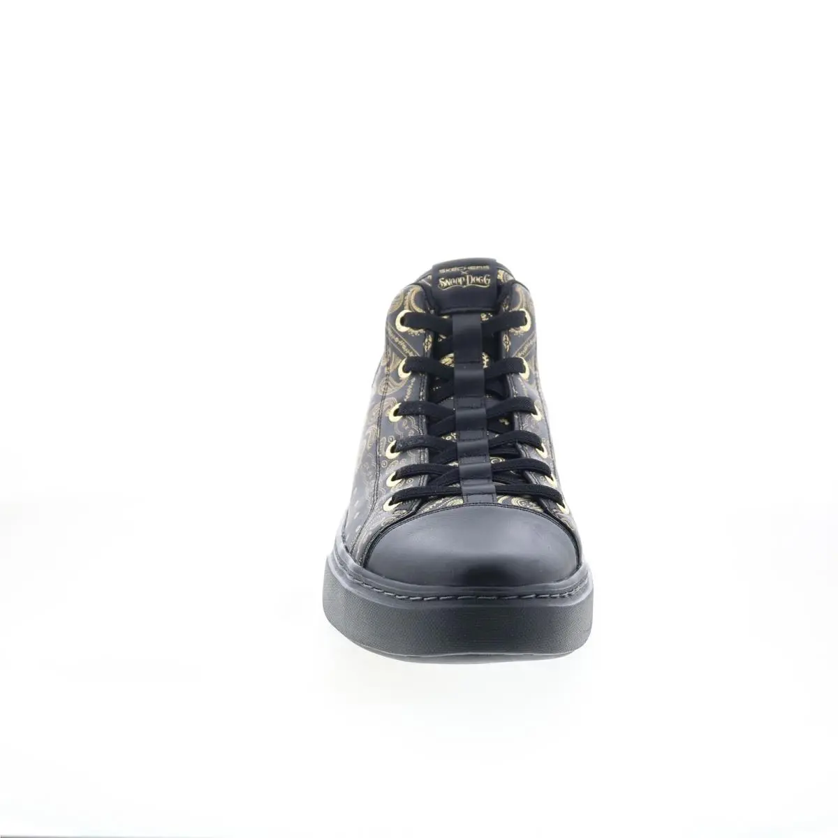 Skechers shoes - Skechers Premium Leather Slip-ins Snoop One Double G - 251017-BKGD - Black 1