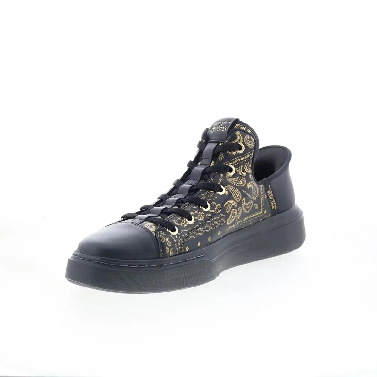 Skechers shoes - Skechers Premium Leather Slip-ins Snoop One Double G - 251017-BKGD - Black 2