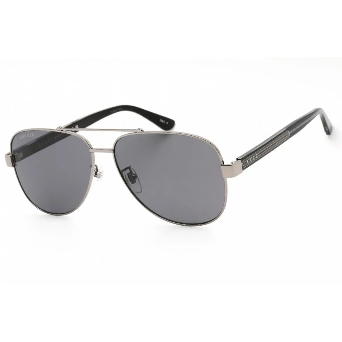 Gucci GG0528-007-63 Sunglasses Frame Size 63mm 150mm 14mm Ruthenium Men