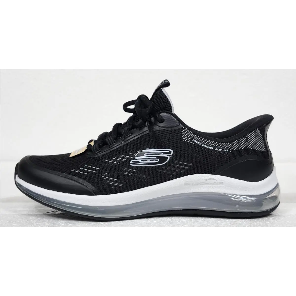 Women`s Skechers Slip-ins Size 9.5 Skech-air Element 2.0-Skyline Black 150148