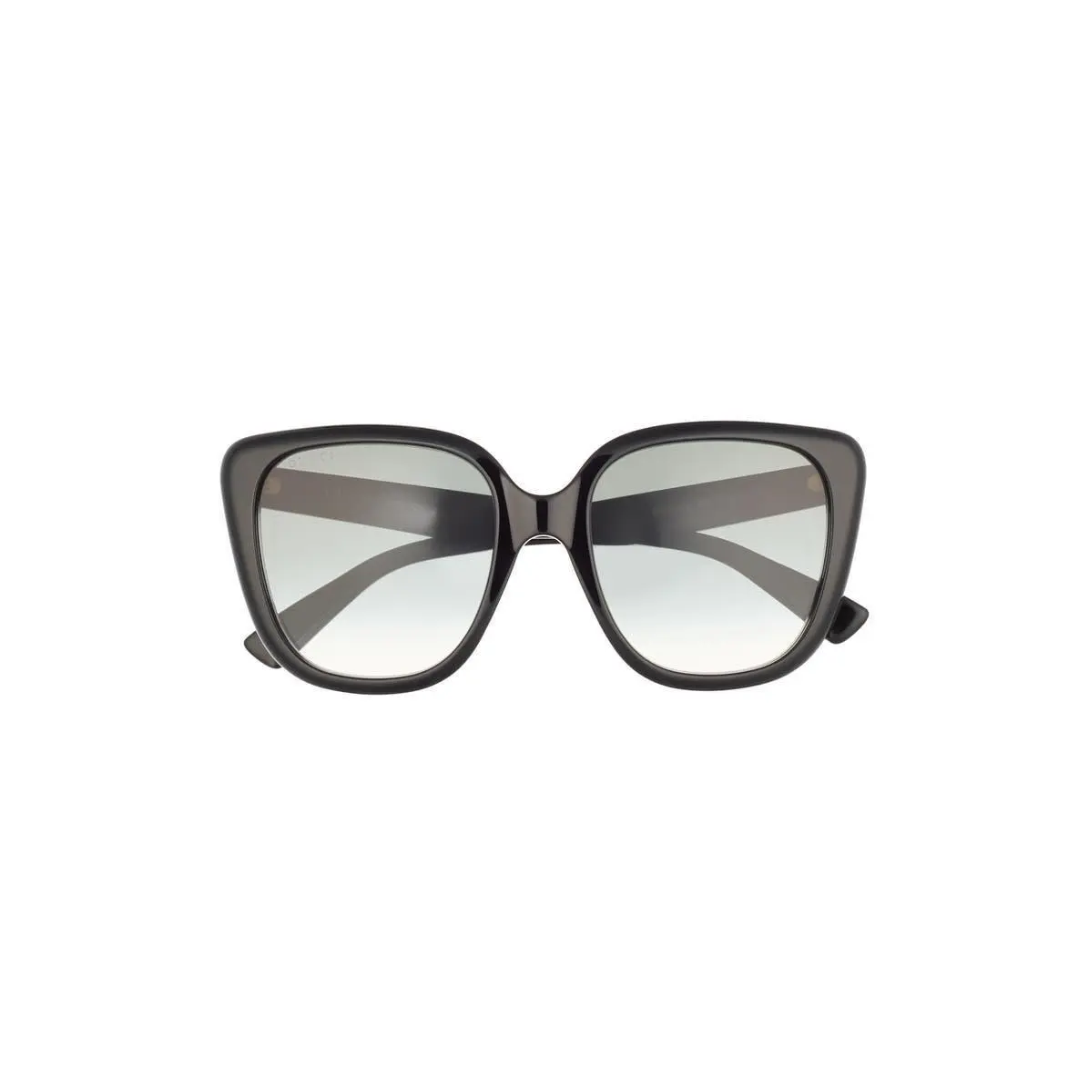 Gucci Women Cat Eye Sunglasses Black Black Grey