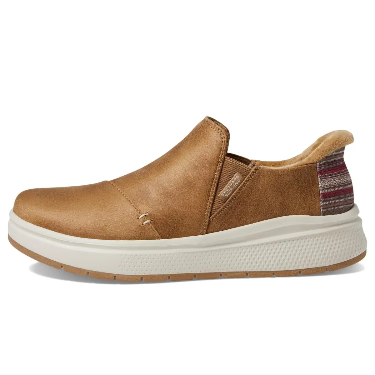 Skechers shoes - Skechers Hands Free Slip-ins Skip Cute Wave - Stay Snug - 114831 - Chestnut (UPC: 197976730403) 0