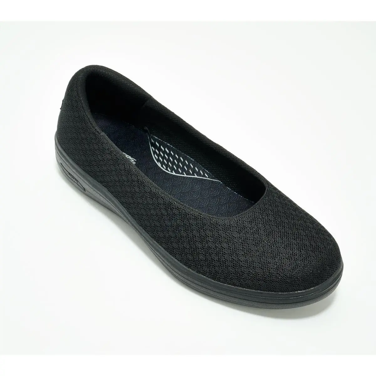 Skechers Arch Fit Inspire Vegan Washable Mesh Flats - Aubrey Black 8/M