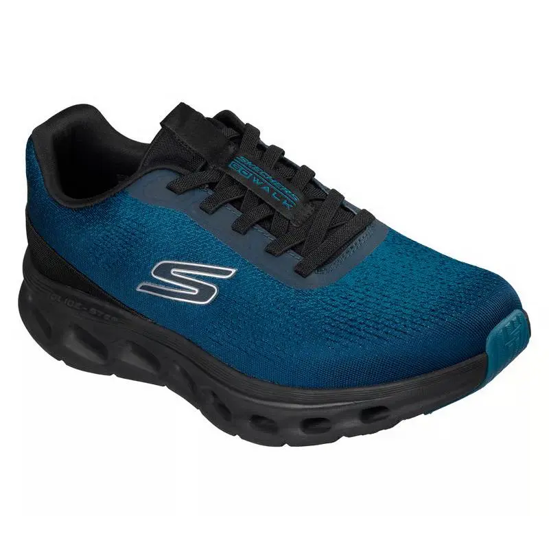 Mens Skechers Go Walk Glide Step 2.0 Vic Sneaker - Navy/black Size 9.5 M US