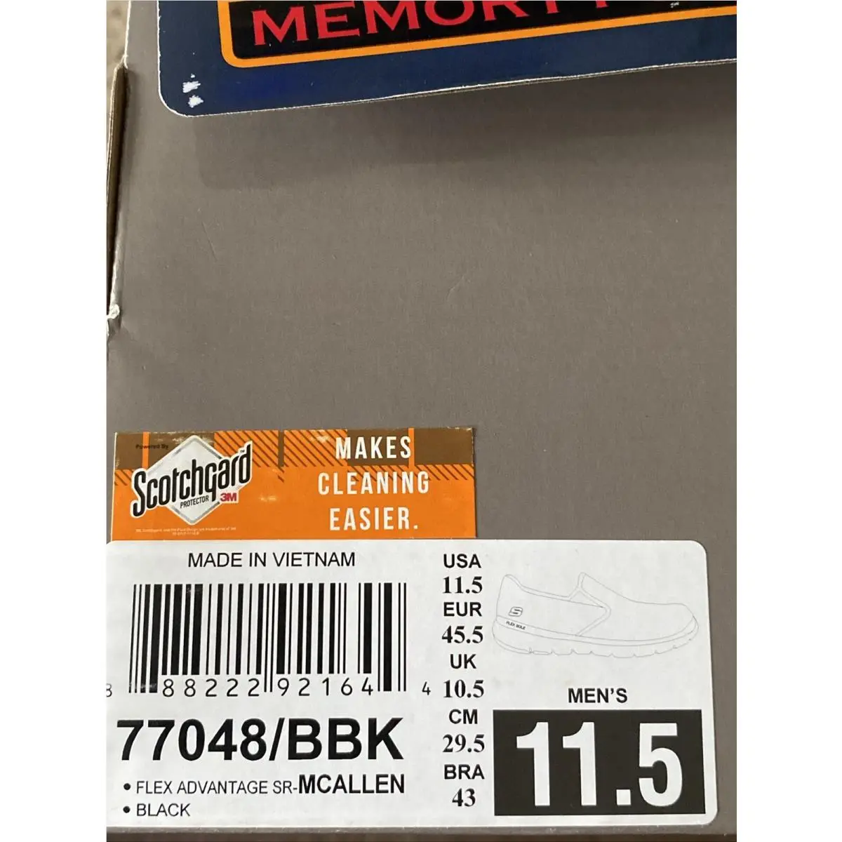 Skechers shoes - 77048/BBK - 77048/BBK - Black 9