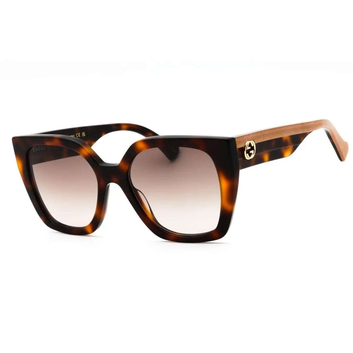 Gucci GG1300-003-55 Sunglasses Frame Size 55mm 145mm 19mm Havana Women