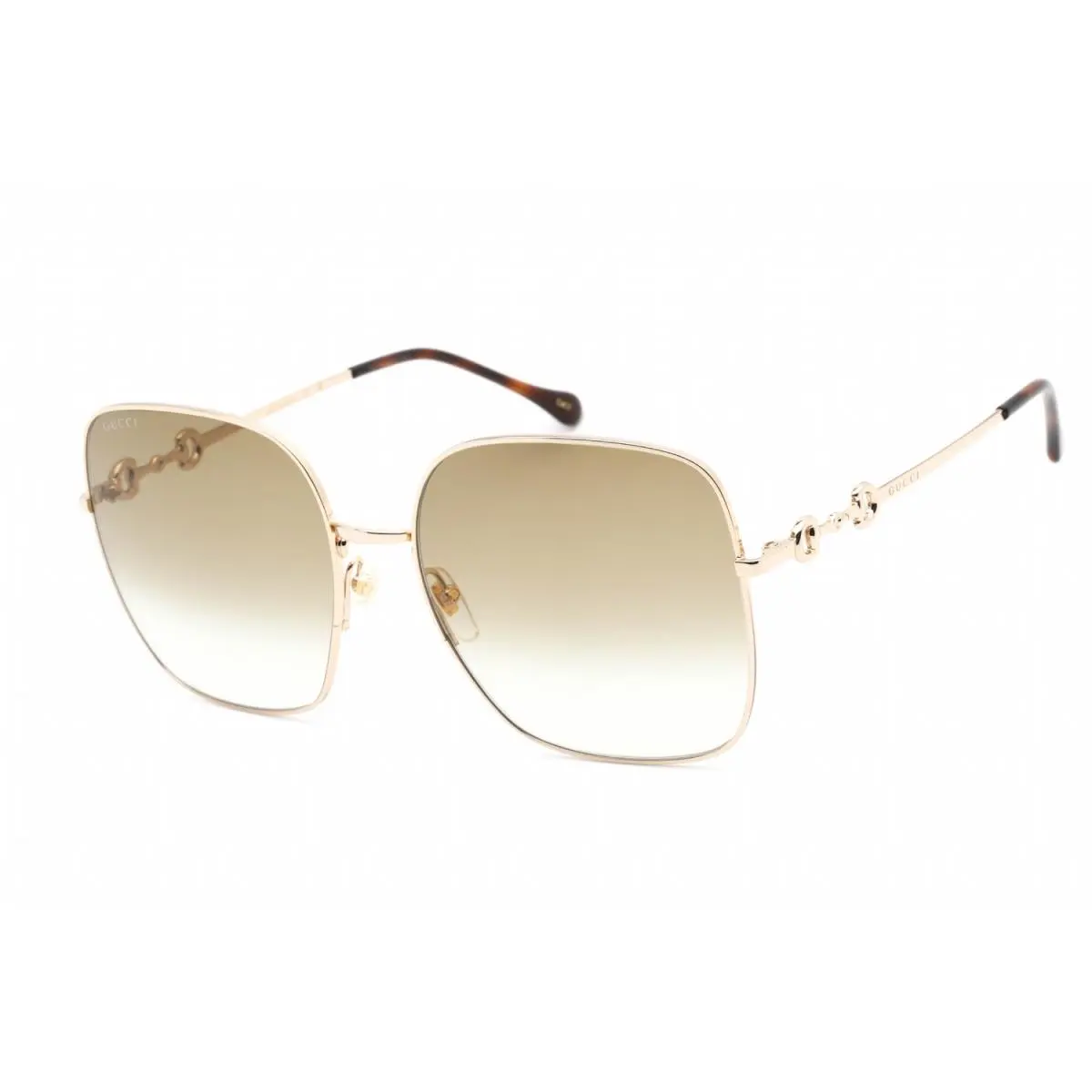 Gucci GG0879-002-61 Sunglasses Frame Size 61mm 140mm 18mm Gold Women