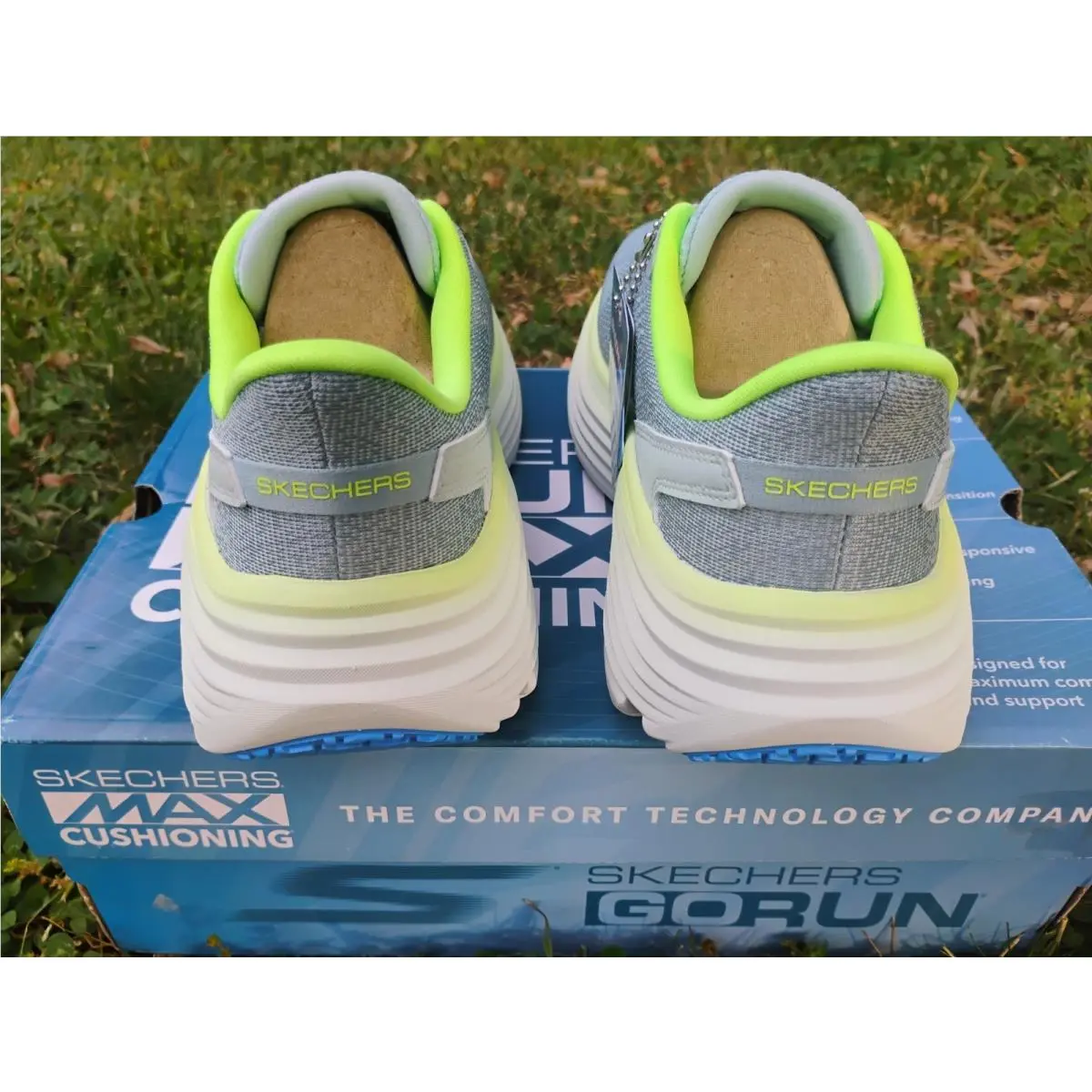 Skechers shoes - Skechers Max - Max - 129479 - Blue, Manufacturer: Black Silver (UPC: 198376368340) 13