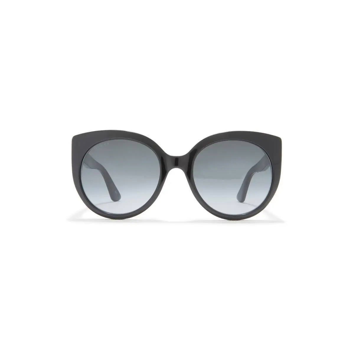 Women 55mm Gradient Cat Eye Sunglasses Black Black Grey by Gucci