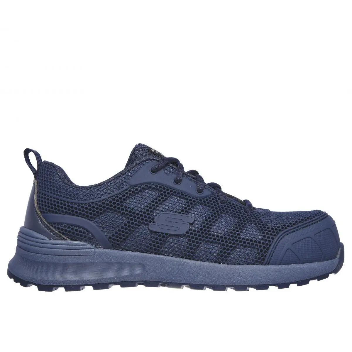 Skechers Work Womens Bulklin - Ayak Composite Toe Work Shoe Navy - 77289-NVY Na
