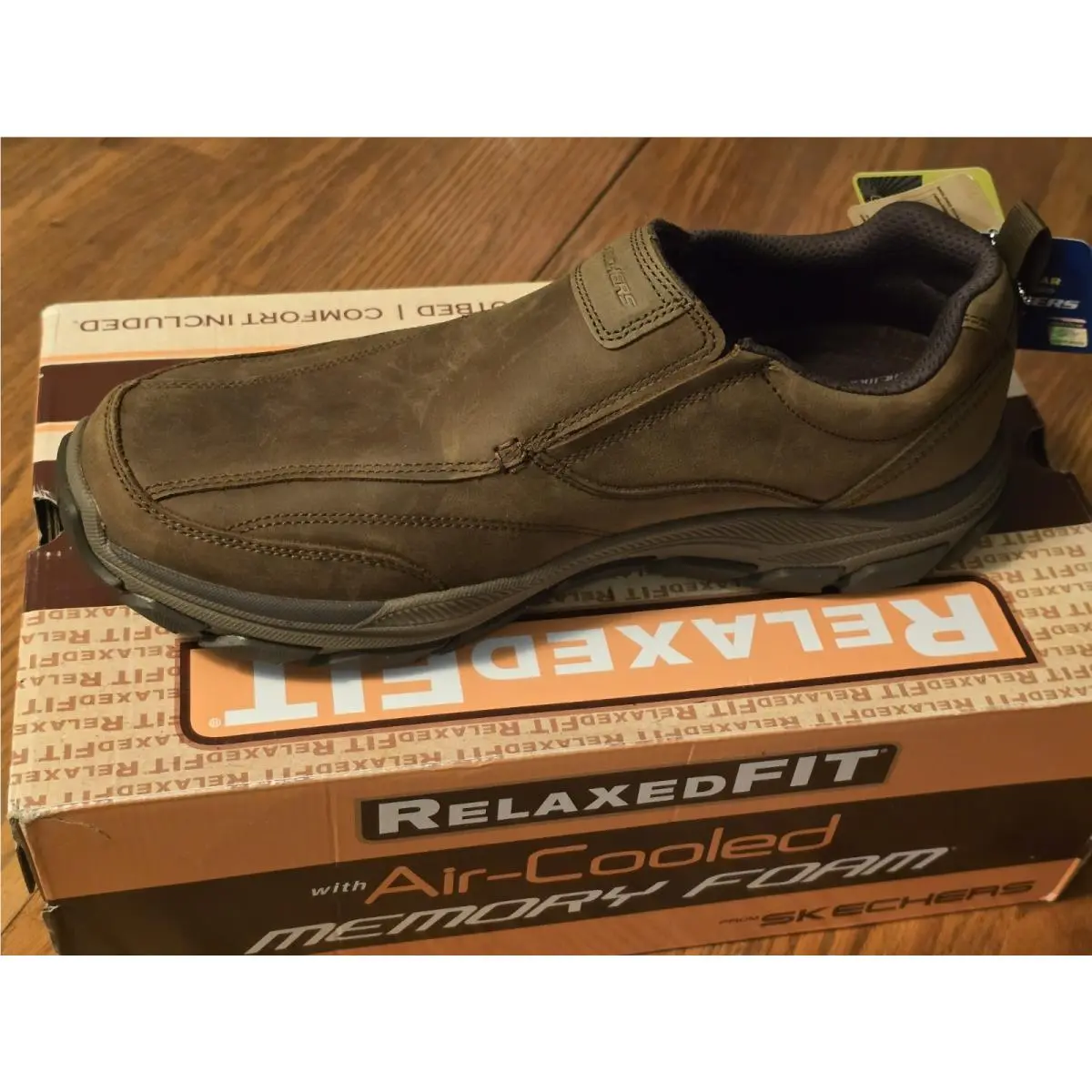 Skechers shoes - Skechers RESPECTED-LOWRY - 204436WW/DSRT - Brown 9