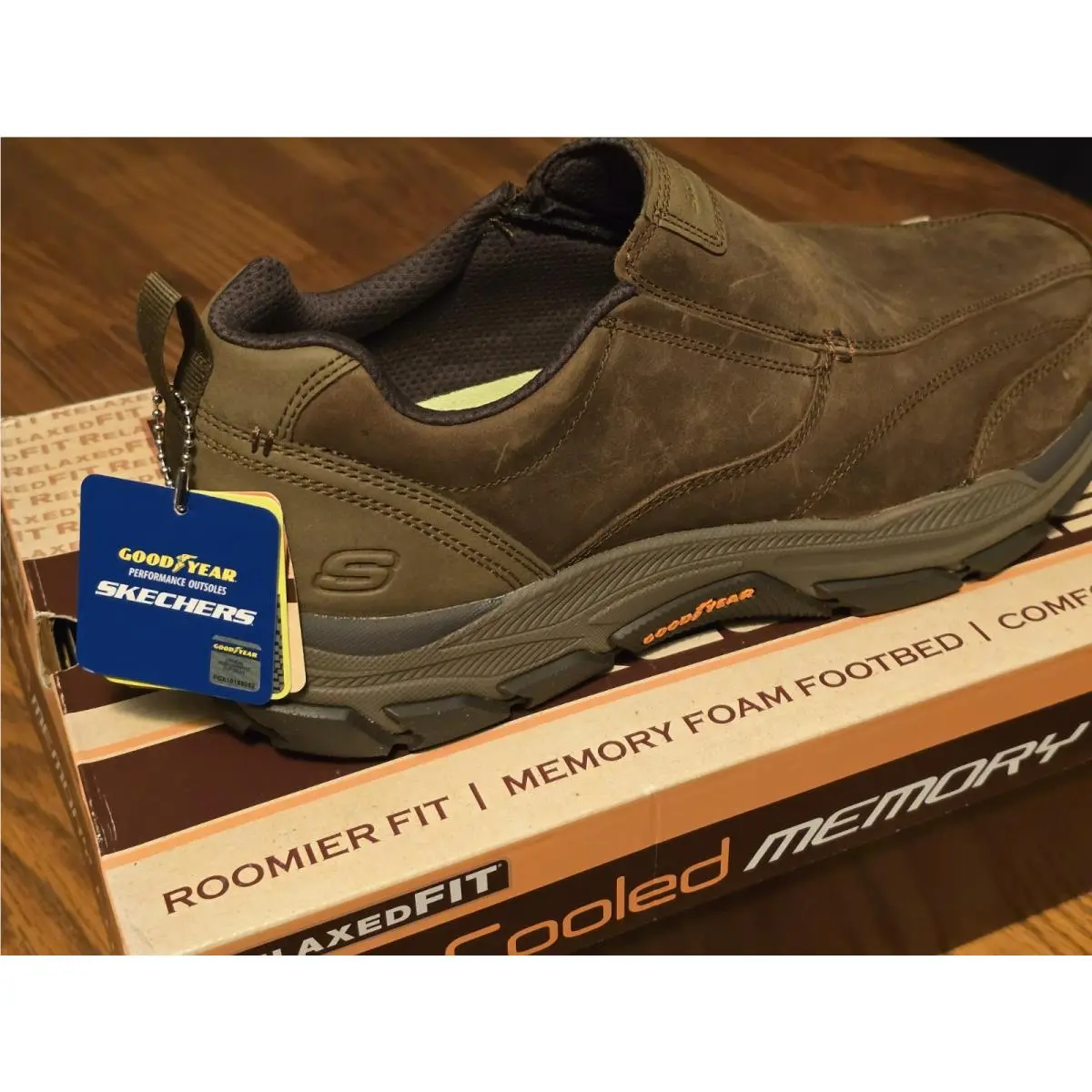 Skechers shoes - Skechers RESPECTED-LOWRY - 204436WW/DSRT - Brown 10