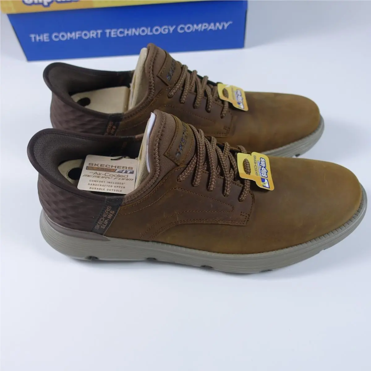 Skechers shoes - Garza-Gervin - Brown (UPC: 196989359830) 8
