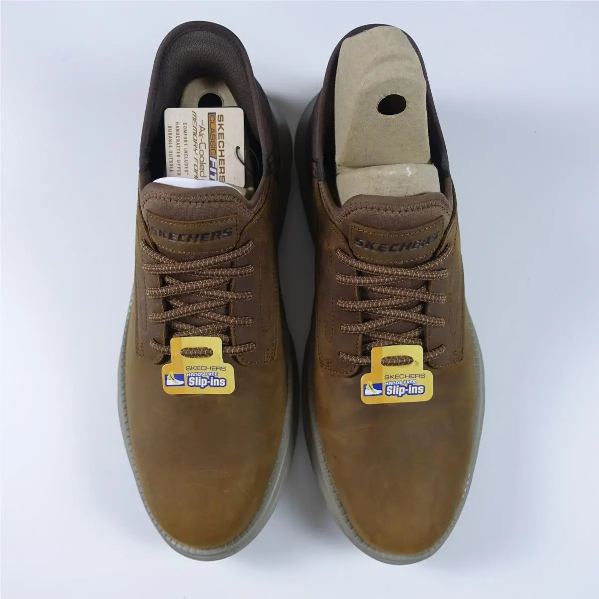 Skechers shoes - Garza-Gervin - Brown (UPC: 196989359830) 4