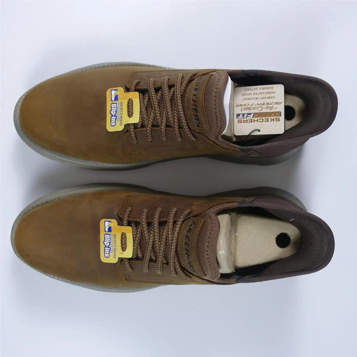Skechers shoes - Garza-Gervin - Brown (UPC: 196989359830) 5