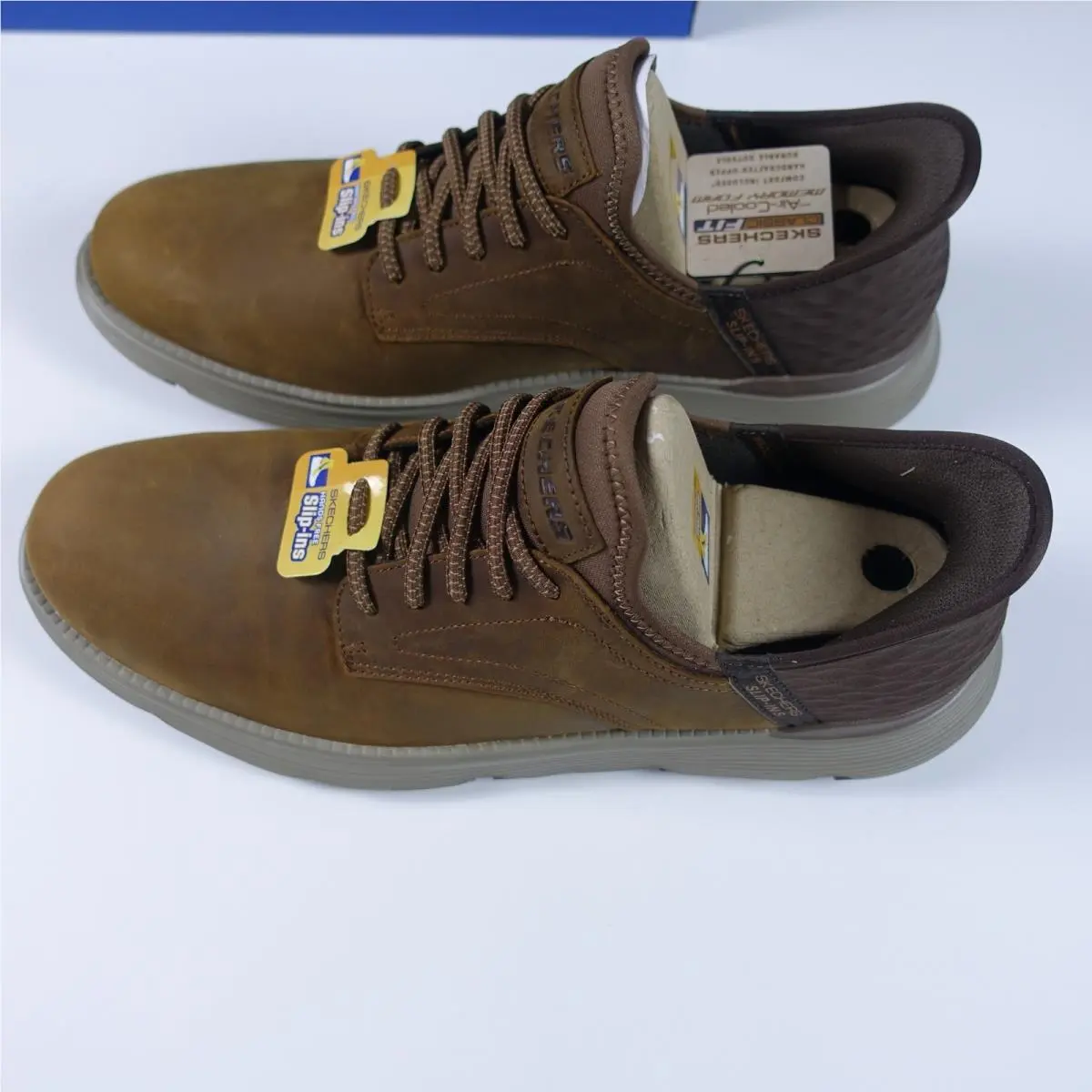 Skechers shoes - Garza-Gervin - Brown (UPC: 196989359830) 6