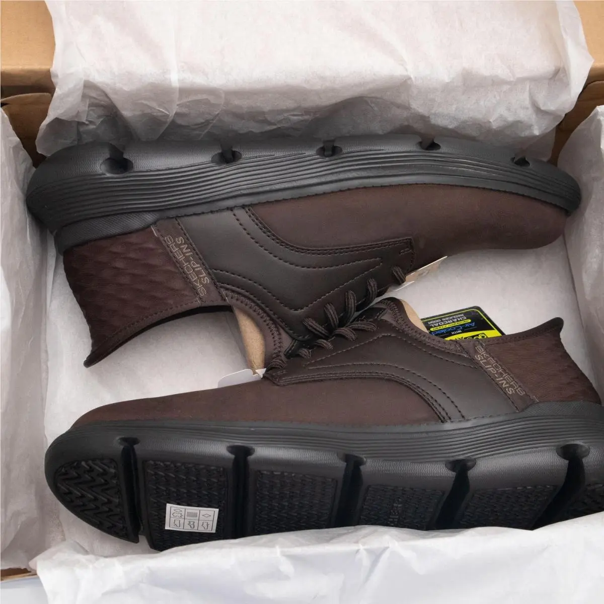 Skechers shoes - Skechers Garza-Gervin - Brown 1