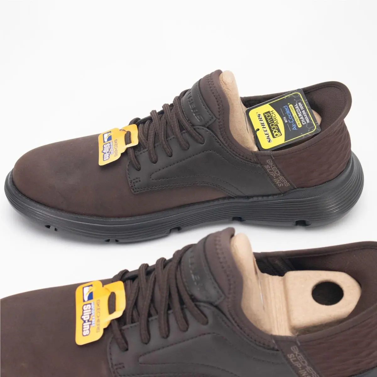 Skechers shoes - Skechers Garza-Gervin - Brown 3