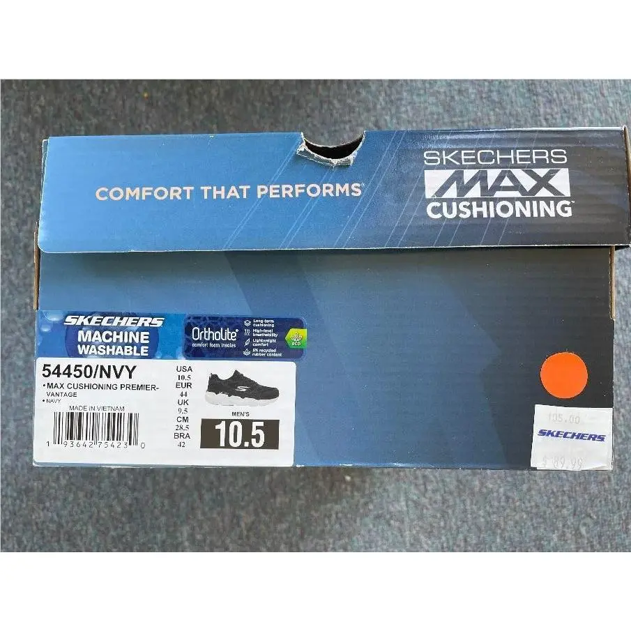 Skechers shoes - MAX CUSHIONING PREMIER VANTAGE - MAX CUSHIONING PREMIER VANTAGE - 54450 - Navy (UPC: 193642754230) 3