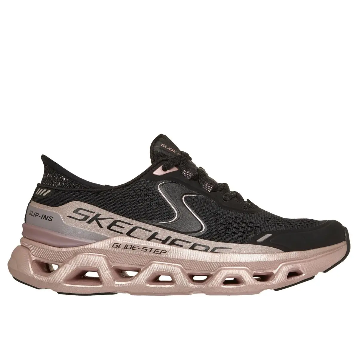 Skechers Women`s Glide-step Altus-starlightt Shine Hands Free Slip-ins