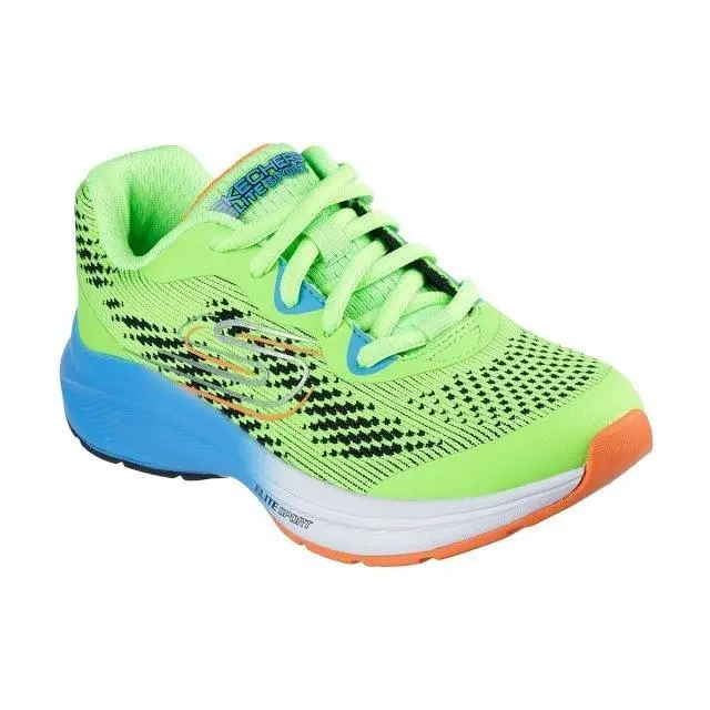 Skechers shoes - Skechers Elite - Elite - Lime/Blue (UPC: 198376340346) 0