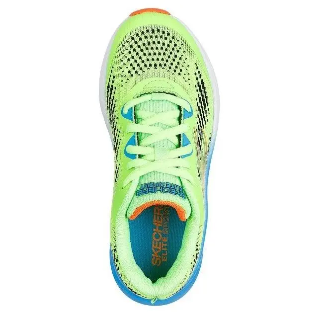 Skechers shoes - Skechers Elite - Elite - Lime/Blue (UPC: 198376340346) 2