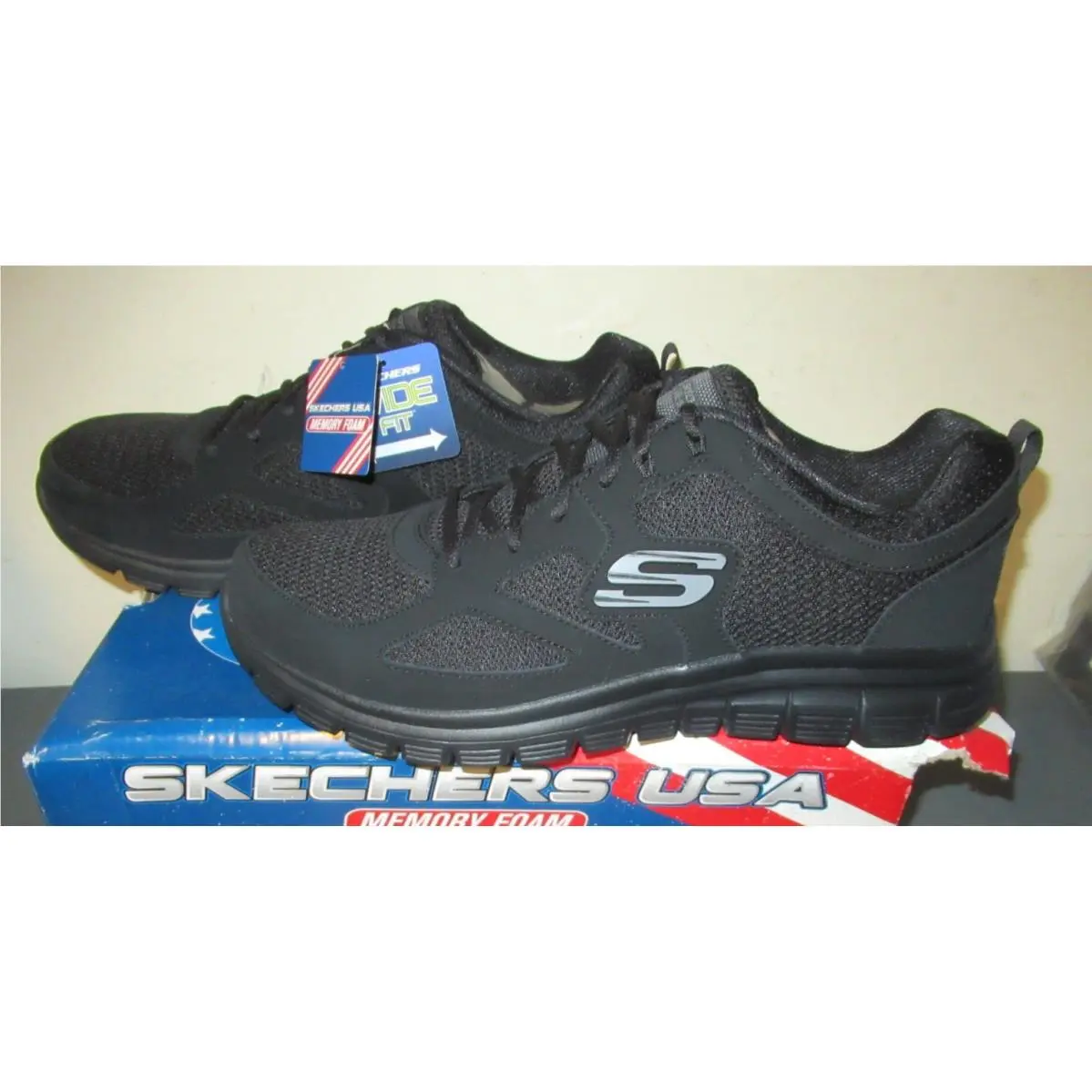 Skechers Sneakers Bbk52635 Burns Agoura 13 4E