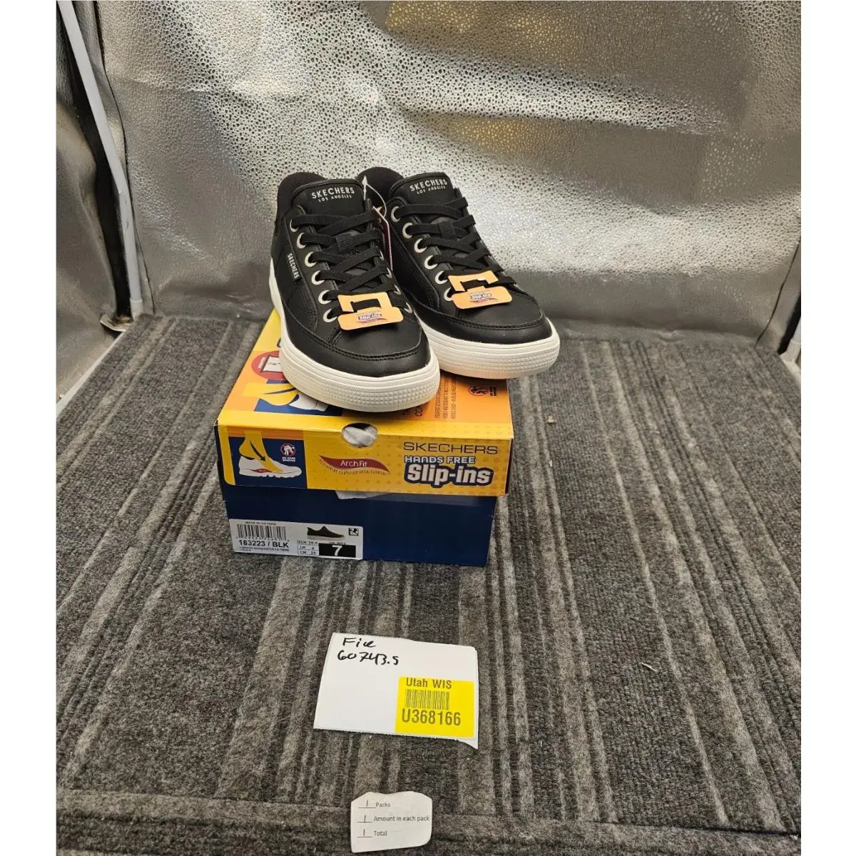Skechers shoes - 183223 - 183223 - Black (UPC: 199025346818) 6