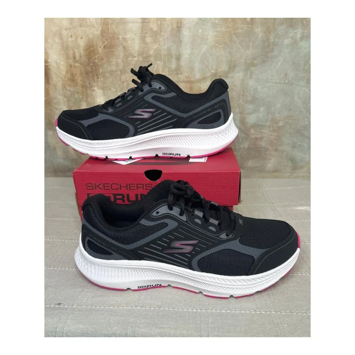 Skechers shoes - GO RUN Consistent 2.0 Advantage 128606 - Black 0