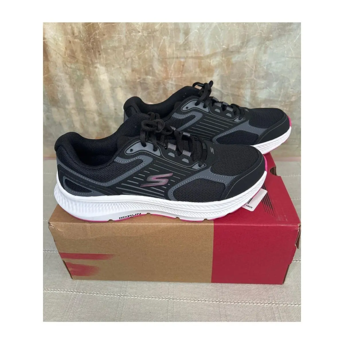 Skechers shoes - GO RUN Consistent 2.0 Advantage 128606 - Black 3