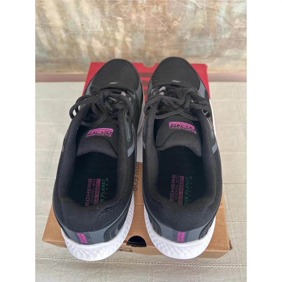 Skechers shoes - GO RUN Consistent 2.0 Advantage 128606 - Black 11