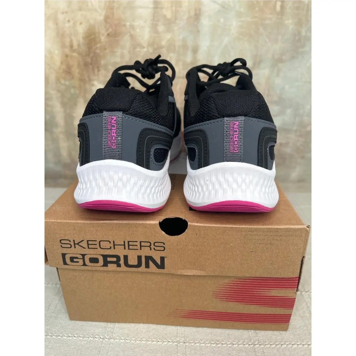 Skechers shoes - GO RUN Consistent 2.0 Advantage 128606 - Black 4