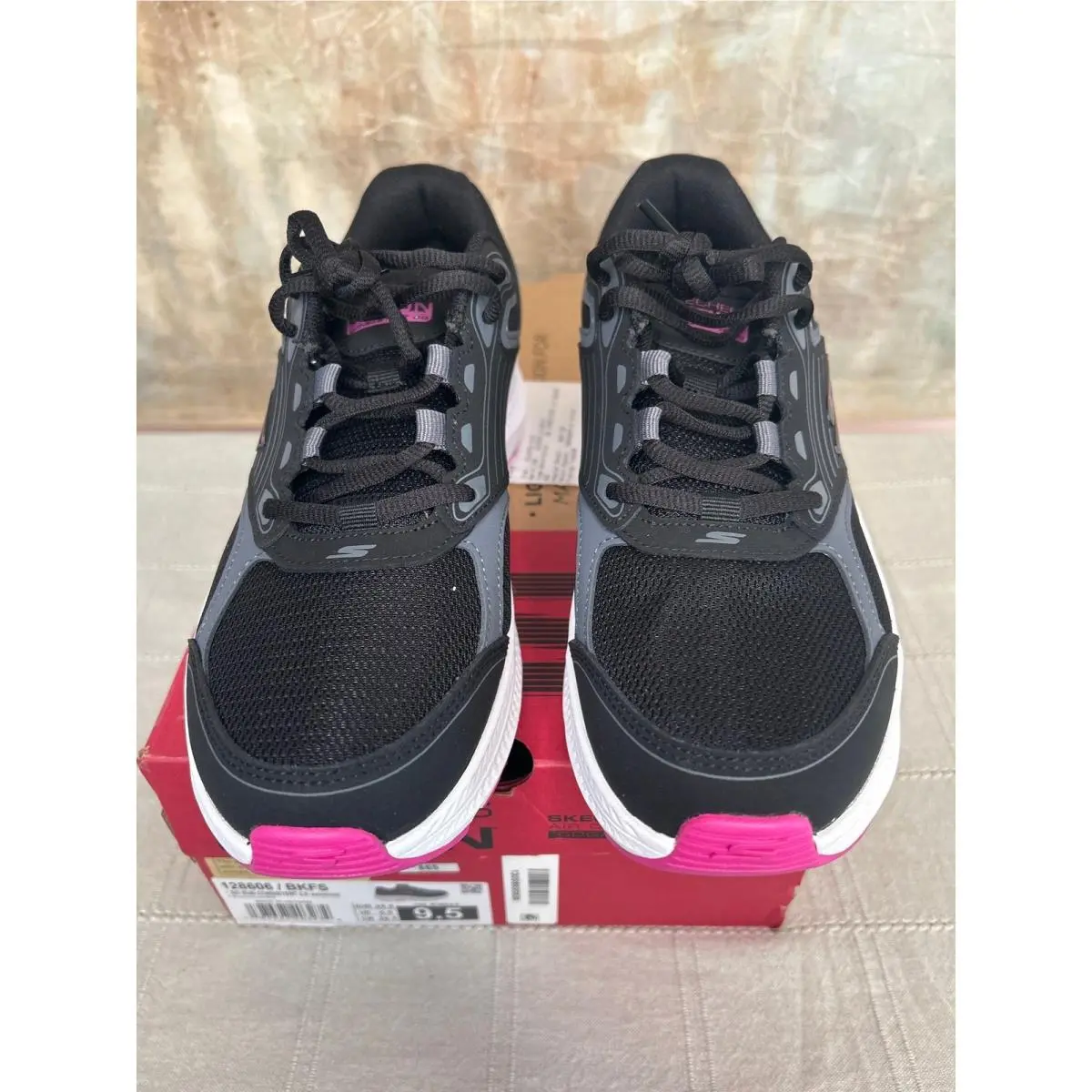 Skechers shoes - GO RUN Consistent 2.0 Advantage 128606 - Black 6