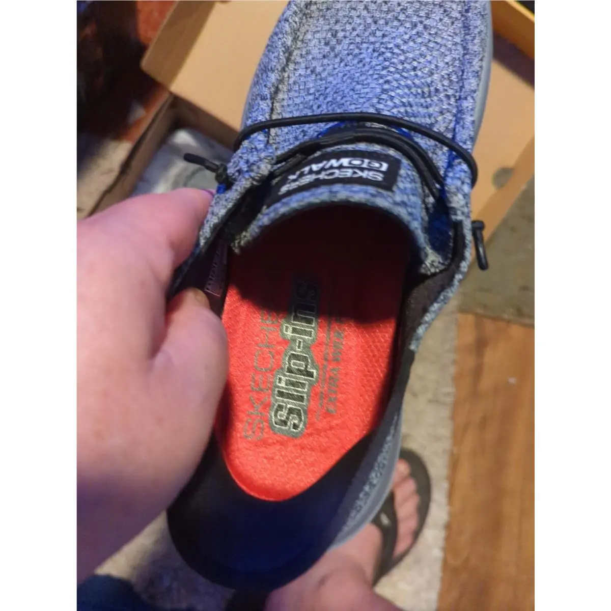 Skechers shoes - Skechers Go Walk Max Halcyon - 216285/GYBK - Gray/Black 1