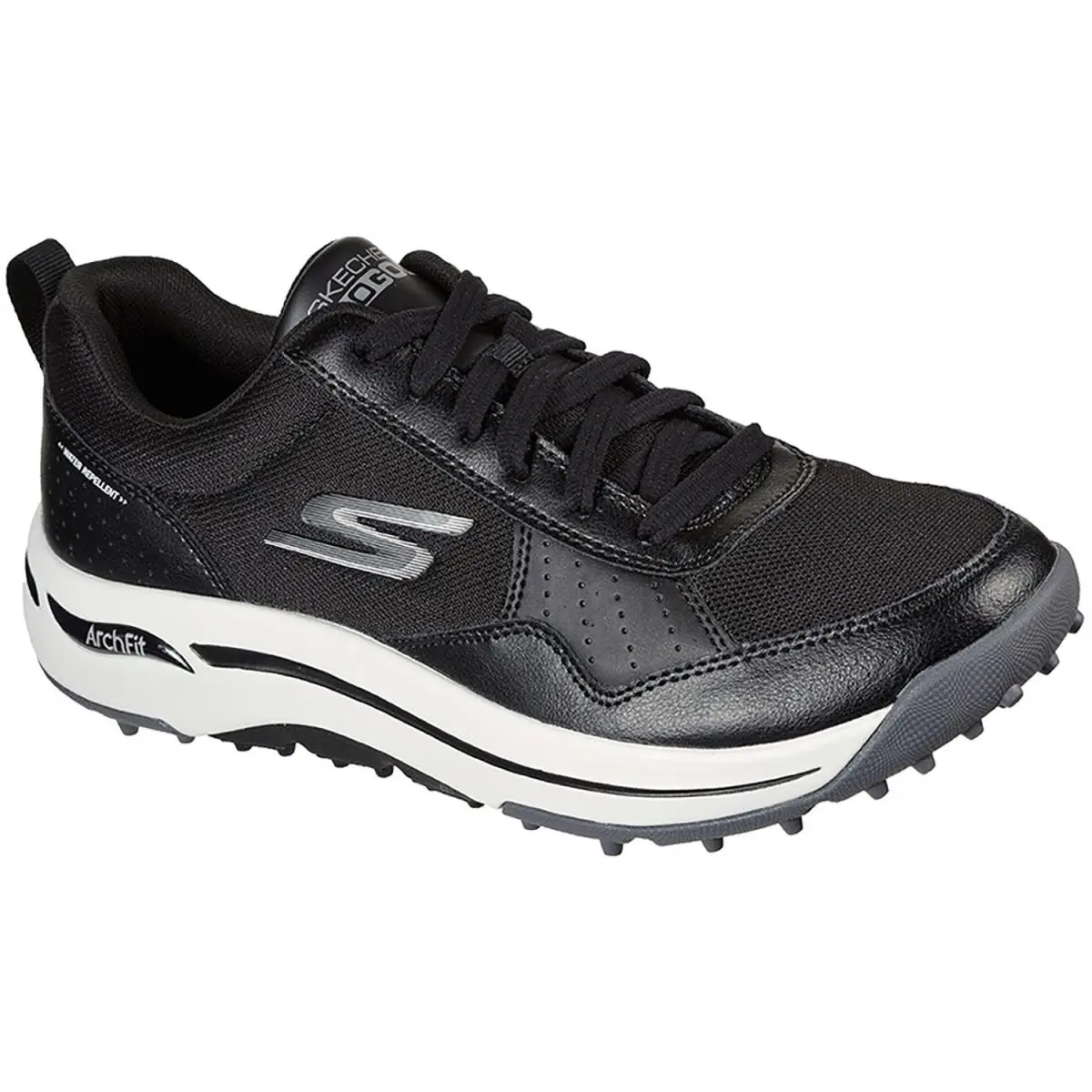 Skechers GO Golf Arch Fit Line Up 214018WW Sz 8 Wide Spikeless Golf Shoes Men