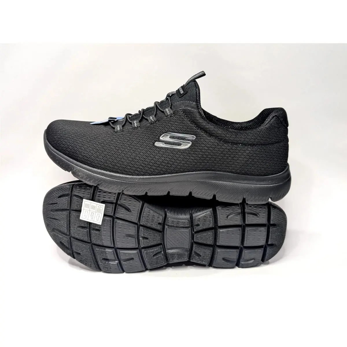 Skechers shoes - SKETCHERS MEMORY FOAM SNIEAKERS - SKETCHERS MEMORY FOAM SNIEAKERS - 150268W - Black 2