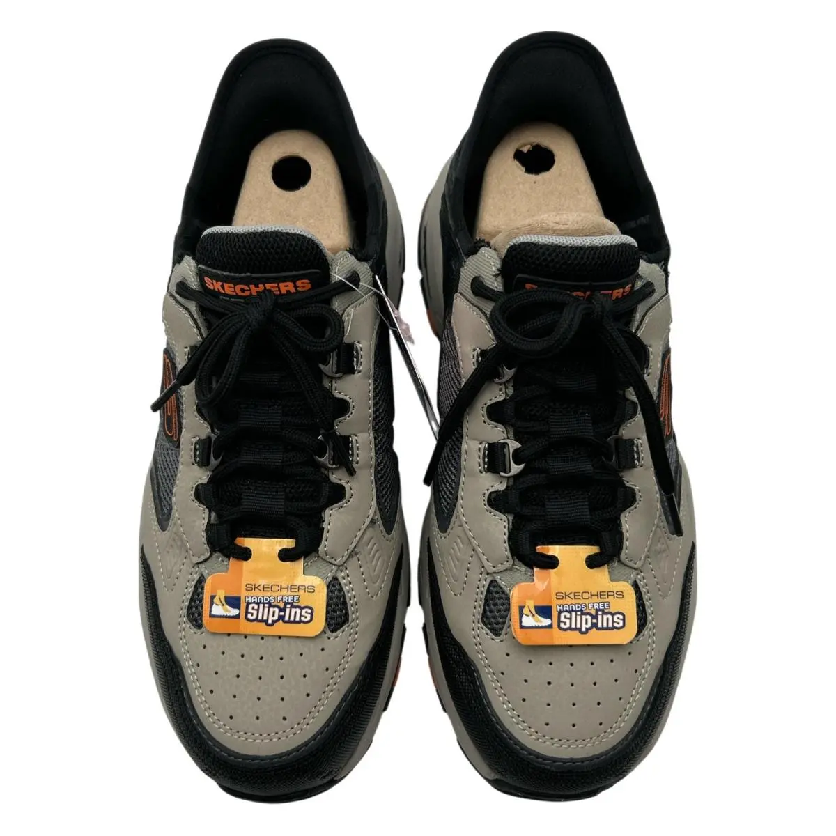 Skechers shoes - Skechers Men`s Vigor 3.0 Training Sneakers - 237445W - Taupe/Black 0