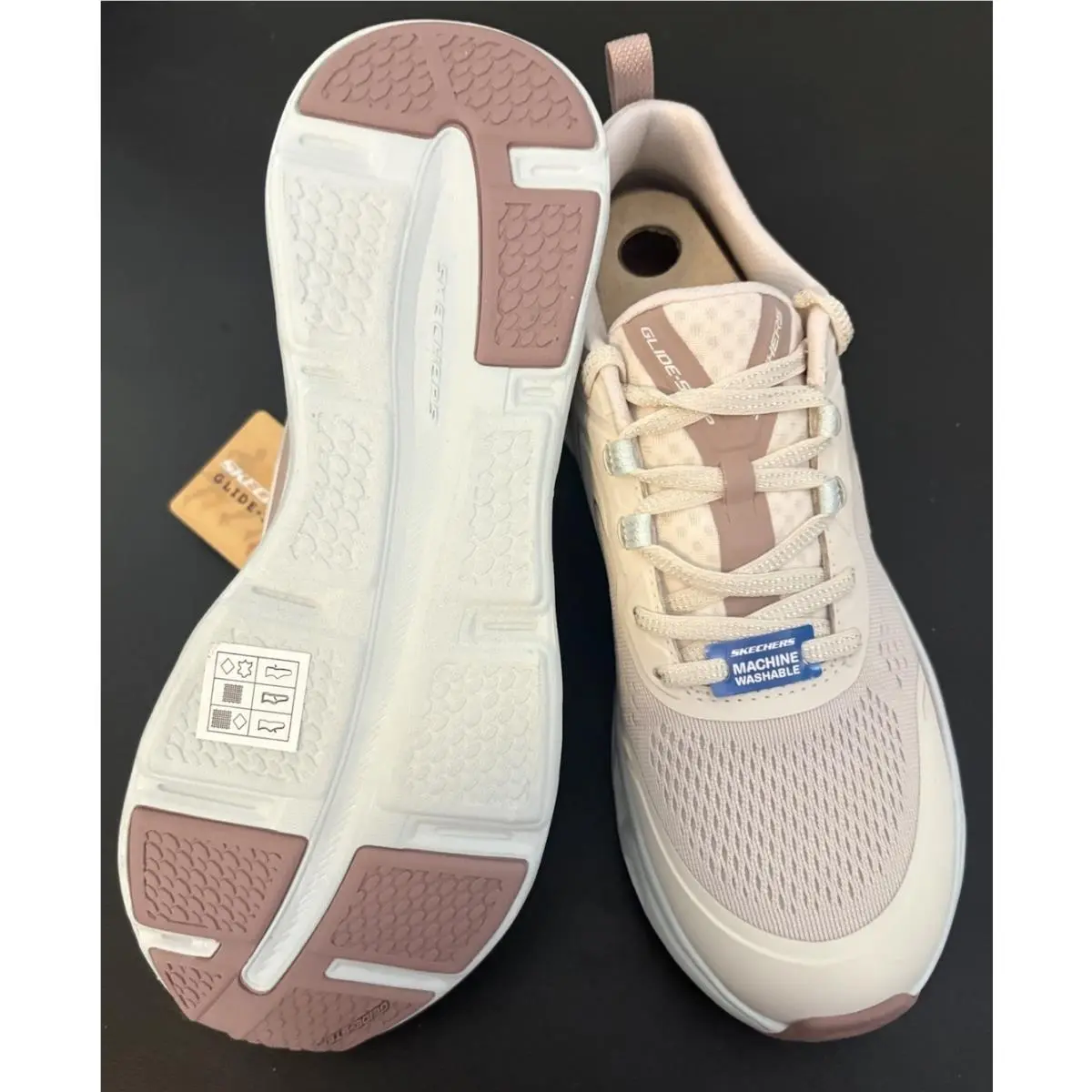 Skechers shoes - Glide-Step - Natural Multi (UPC: 0199025980043) 3